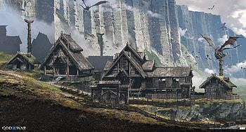 video game, God of War: Ragnarök HD wallpaper