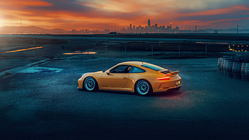 Yellow Porsche, yellow, porsche, porsche-911, porsche-918, cars HD wallpaper
