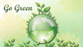 Go Green, High-definition , Eco-friendly theme HD wallpaper