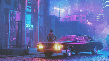 Vapor Rider Retro , synthwave, retrowave, retro, artist, artwork, digital-art HD wallpaper