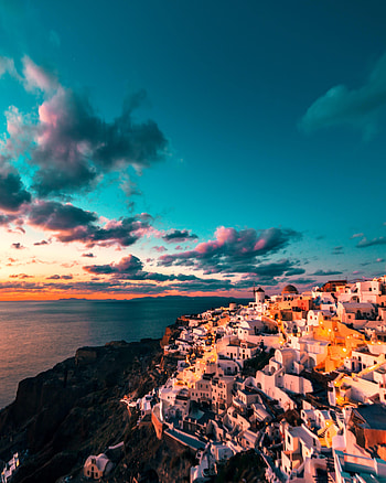 Cities, City, Horizon, Coast HD phone wallpaper