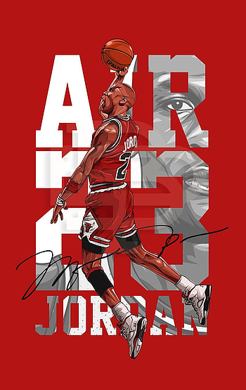 Michael Jordan Vector Art. Michael jordan art, Jordan logo , Michael jordan HD phone wallpaper