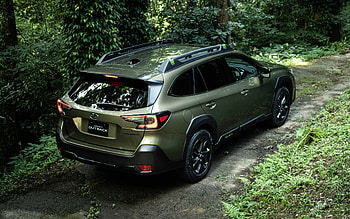 Subaru Legacy Outback X-Break EX, back view, offroad, 2021 cars, JP-spec, japanese cars, Subaru HD wallpaper