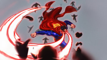 Kal El Bringing In The Kryptonian Heat, superman, superheroes, artwork, art, digital-art HD wallpaper