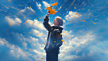 Ash Ketchum X Pikachu, pokemon, pikachu, artist, artwork, digital-art, anime HD wallpaper