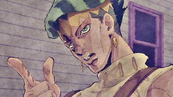 Anime, Jojo's Bizarre Adventure, Rohan Kishibe HD wallpaper