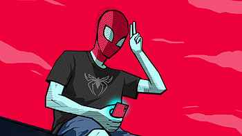 Cool Artwork Spiderman, spiderman, superheroes, artwork, digital-art, behance HD wallpaper