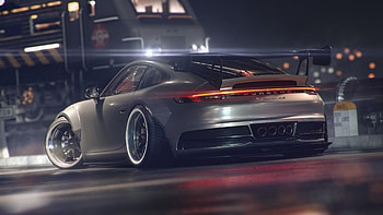 Porsche GT3 911 GT Rear, porsche-gt3, porsche, cars, behance HD wallpaper