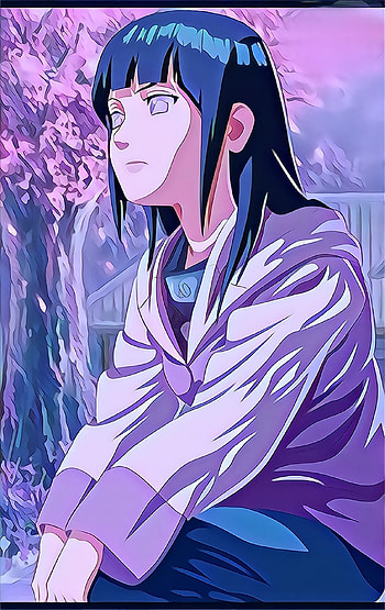 hinata hyuga, eye, hair HD phone wallpaper