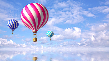 Hot Air Balloon HD wallpaper