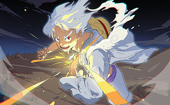 Luffy Gear 5, Anime, One Piece, Monkey D. Luffy, Gear 5 (One Piece) HD wallpaper