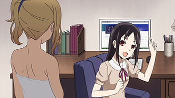 Kaguya sama love is war, anime geek stuff, art HD wallpaper
