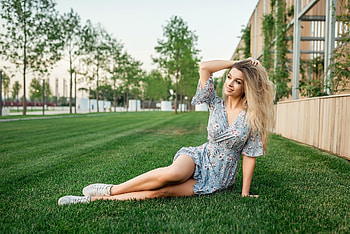 Model, women, girl, blonde HD wallpaper