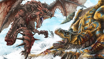 Fantasy, Dragons HD wallpaper