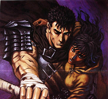 Gatts and Caska, guts, berserk, gatts, caska HD wallpaper