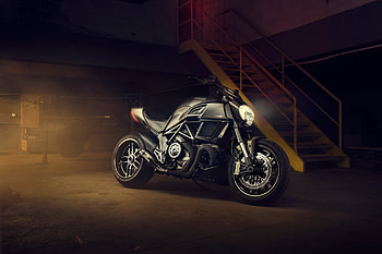 Ducati Diavel Carbon, ducati, ducati-diavel, bikes, artist, behance HD wallpaper