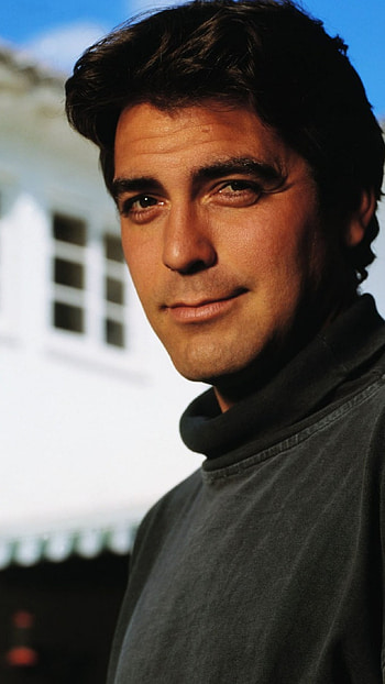George Clooney, Screen beauty, Impeccable hair, Distinguished actor HD phone wallpaper