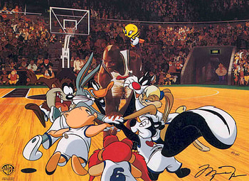 “Toon Squad” Space Jam with Michael Jordan HD wallpaper