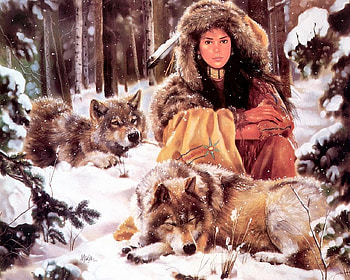 Native American, Artistic HD wallpaper
