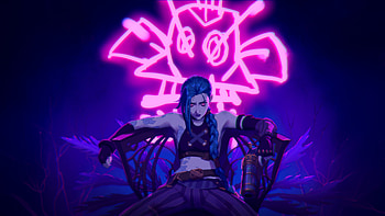 Jinx The Madness Within, jinx-league-of-legends, league-of-legends, games, artwork, digital-art, video-games, pixiv HD wallpaper