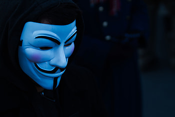 Dark, Mask, Anonymous, Face, Hood HD wallpaper