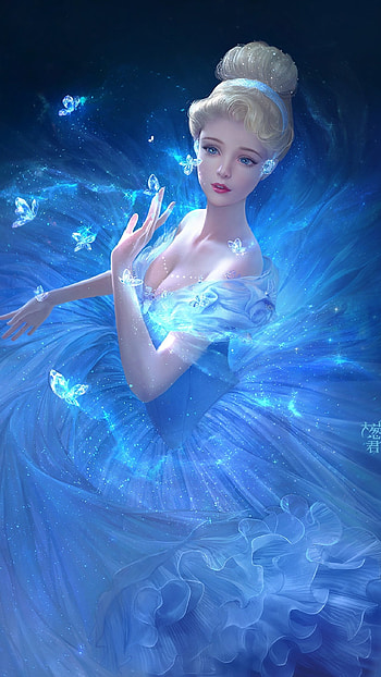 Cinderella, Cartoon, Cinderella Cartoon HD phone wallpaper