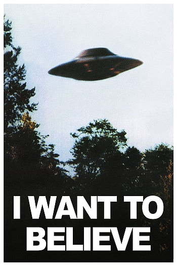 I Recreated Hi Res Versions Of Both I Want To Believe Poster HD phone wallpaper