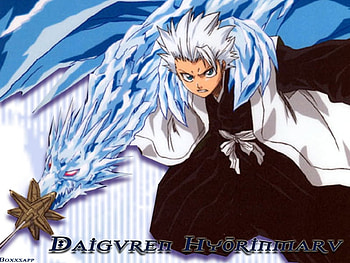Bankai Daiguren Hyourinmaru, bankia, toshito, bleach, hyourinmaru HD wallpaper