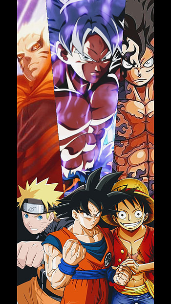D. O. N, naruto, dragonball, goku, boruto, one piece, luffy HD phone wallpaper