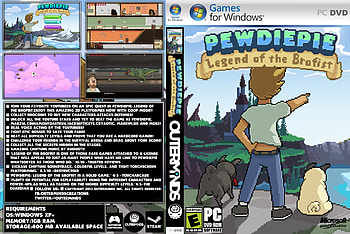 ... PewDiePie:Legend Of The Brofist PC Windows Cover by apolopx HD wallpaper