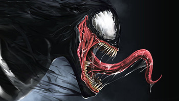 Digital Art Venom, venom, digital-art, deviantart, supervillain, superheroes, artist, artwork HD wallpaper