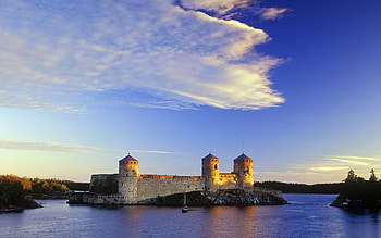 Olavinlinna, , Castle, Building, Cloud, Finland, Lake, Savonlinna, Sky, Castles HD wallpaper