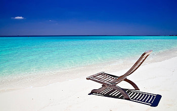 Beach aesthetic, Tropical paradise, Relaxing vibes, Shoreline beauty HD wallpaper
