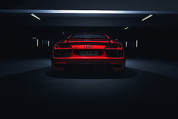 Audi R8 V10 Plus 2018 Rear Look , audi-r8, audi, cars, 2018-cars, behance HD wallpaper