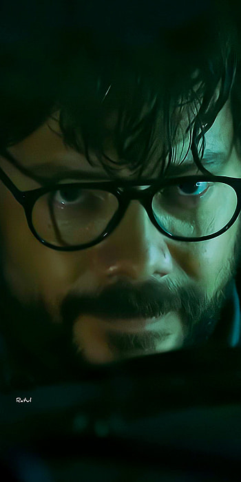 El Professor, glasses, money heist, la casa de papel HD phone wallpaper