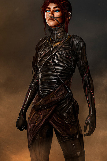 Chani, Dune movie, Hidrico Rubens, Concept art HD phone wallpaper