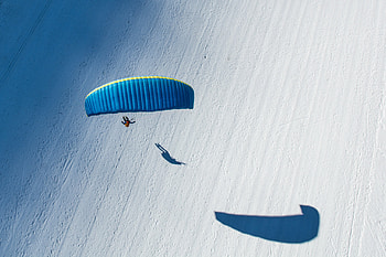Paragliding, , Breathtaking, Heights HD wallpaper