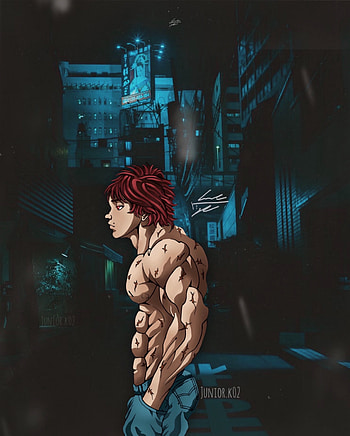 Baki, anime, champion, fight HD phone wallpaper