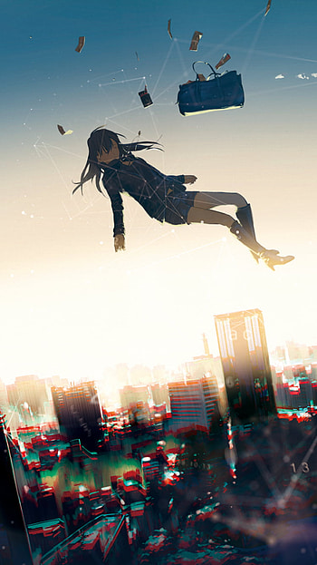 Anime, Original HD phone wallpaper