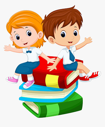 Kids Cartoon Student Png Hq Clipart - School Kids Clipart, Transparent Png HD phone wallpaper