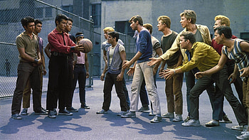 West Side Story, Captivating backdrops, Cinematic beauty, Memorable moments HD wallpaper