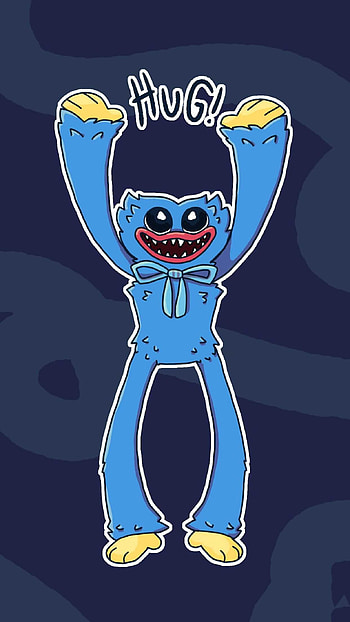 Poppy Playtime, Game Horror, Huggy Wuggy HD phone wallpaper