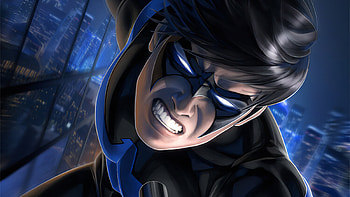 Nightwing Newarts, nightwing, superheroes, artwork, digital-art, artstation HD wallpaper