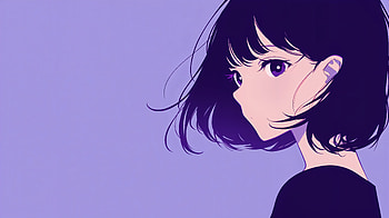 Minimalist Anime Girl in Stunning Ultra, Anime, anime girl, minimalist anime HD wallpaper