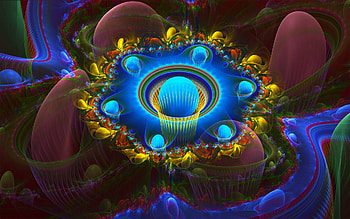 Abstract, Background, Lines, Fractal, Immersion HD wallpaper