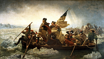 Emanuel Gottlieb Leutze - Washington Crossing The Delawere ... HD wallpaper