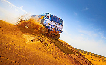 Sahara Desert Kamaz, Rally Raid HD wallpaper