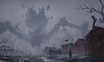 Big Spider So Creepy, spider, artist, artwork, digital-art, artstation HD wallpaper
