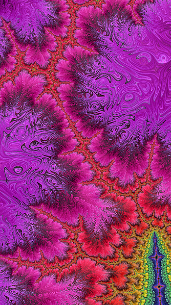 Fractal Art Trippy Psychedelic Background for Smart, Abstract, fractal HD phone wallpaper