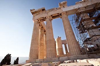 Panoramic Views, Parthenon, Acropolis, Greece HD wallpaper